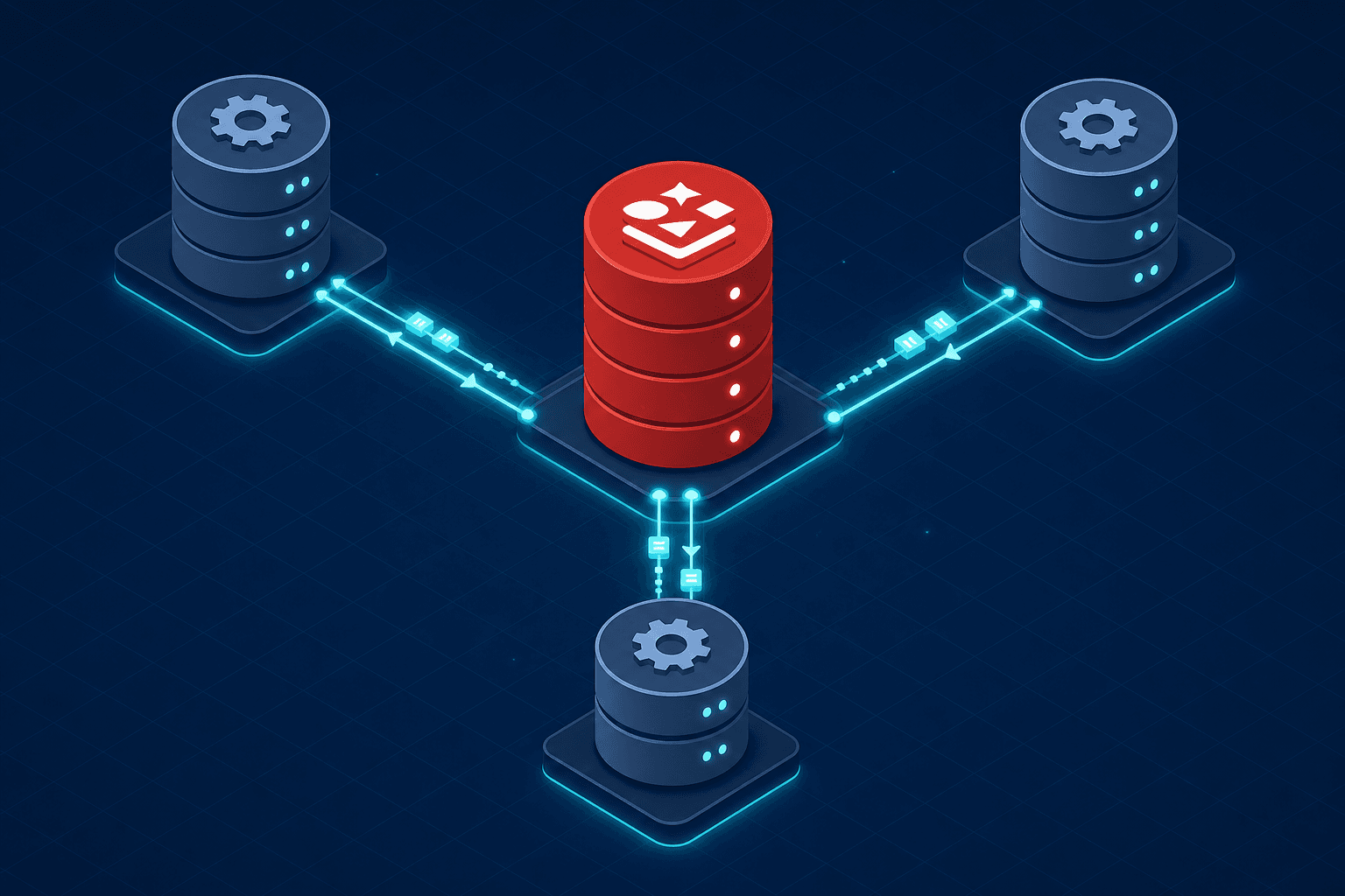 Diagram illustrating Spring Session architecture with Redis as the central session store.