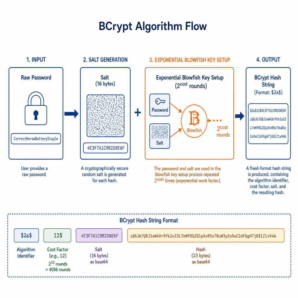 Spring Security Password Encoding: BCrypt, Argon2, and PBKDF2
